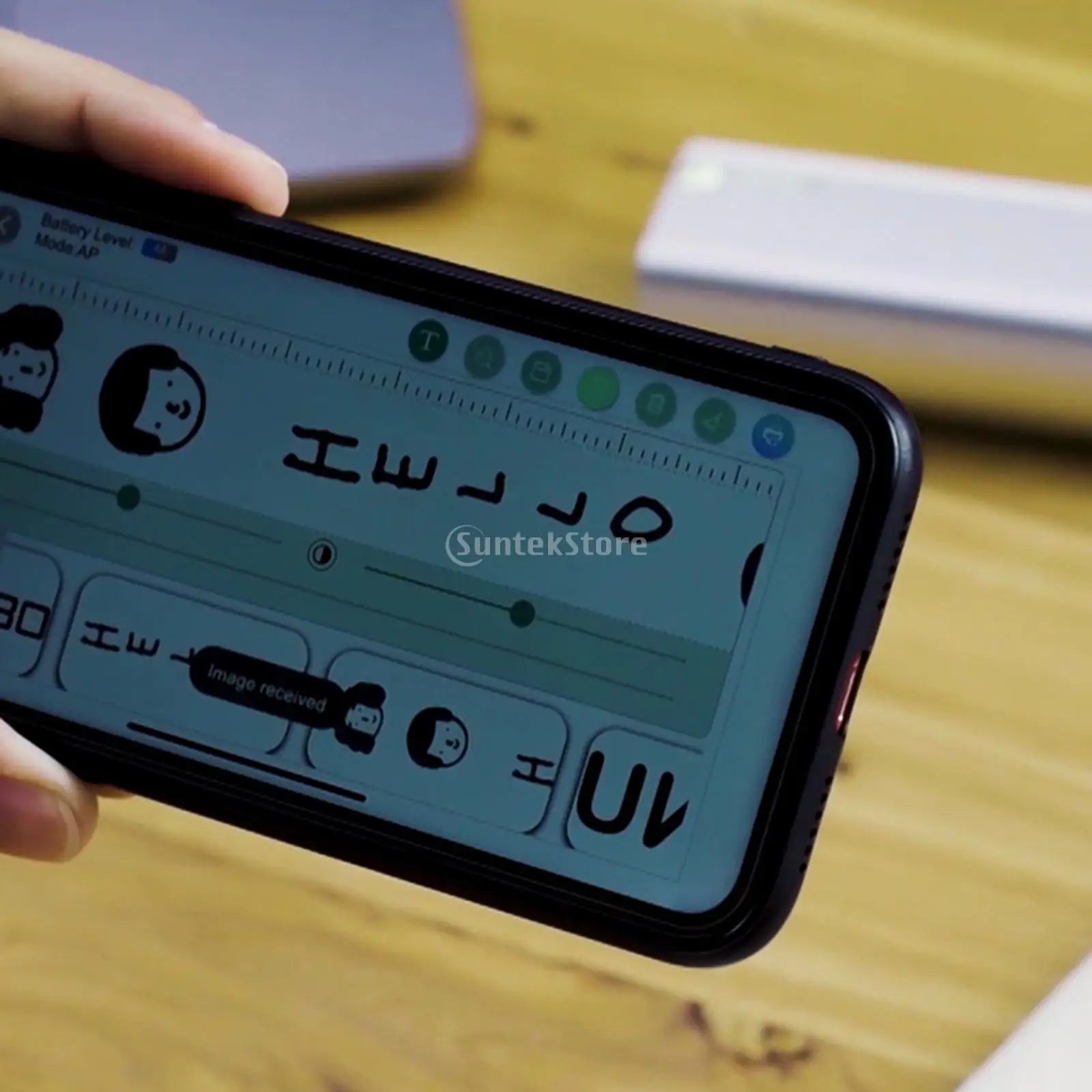 Printing Pen Handheld Printer Mini Inkjet Tattoo Printer Use with APP Note Customized Text Printing Tool DIY Logo Gift