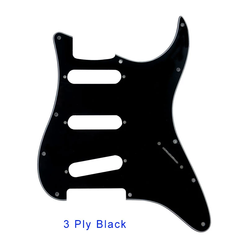 For ST Pickups Guitar Pickguard With Three Reverse-Mounted American Vintage ‘65 Single-Coil Strat Pickups No Control Hole