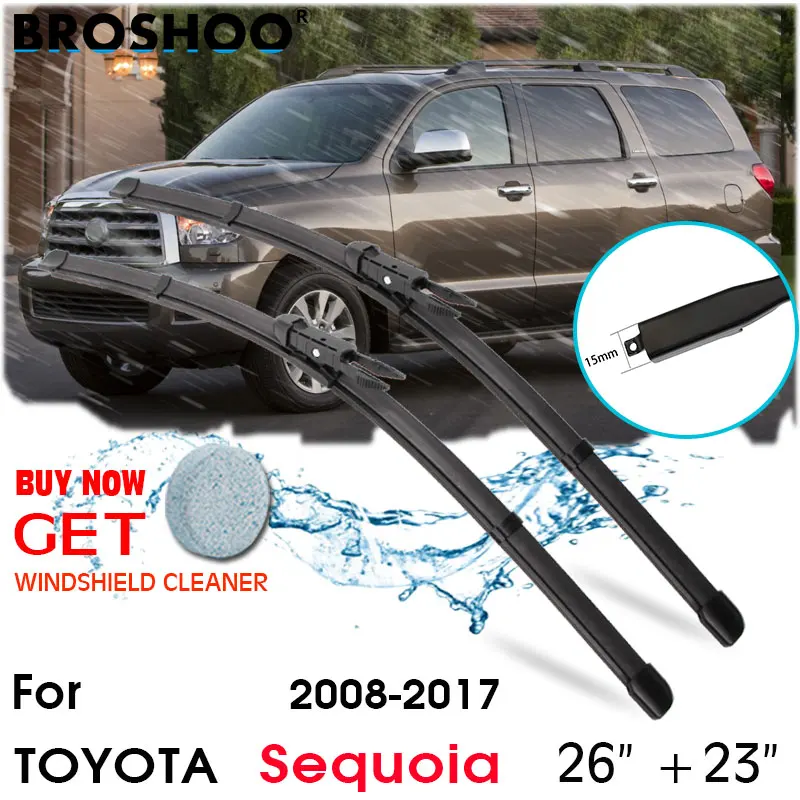 Car Wiper Blade Front Window Windscreen Windshield Wipers Blades pinch tab Auto Accessories For TOYOTA Sequoia 26