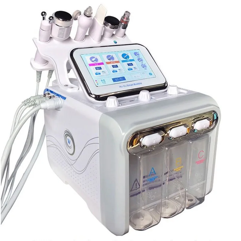 

Generation 6 in 1 Portable Hydro Dermabrasion Skin Care Beauty Machine Water Oxygen Jet Hydro Diamond Peeling Microdermabrasion