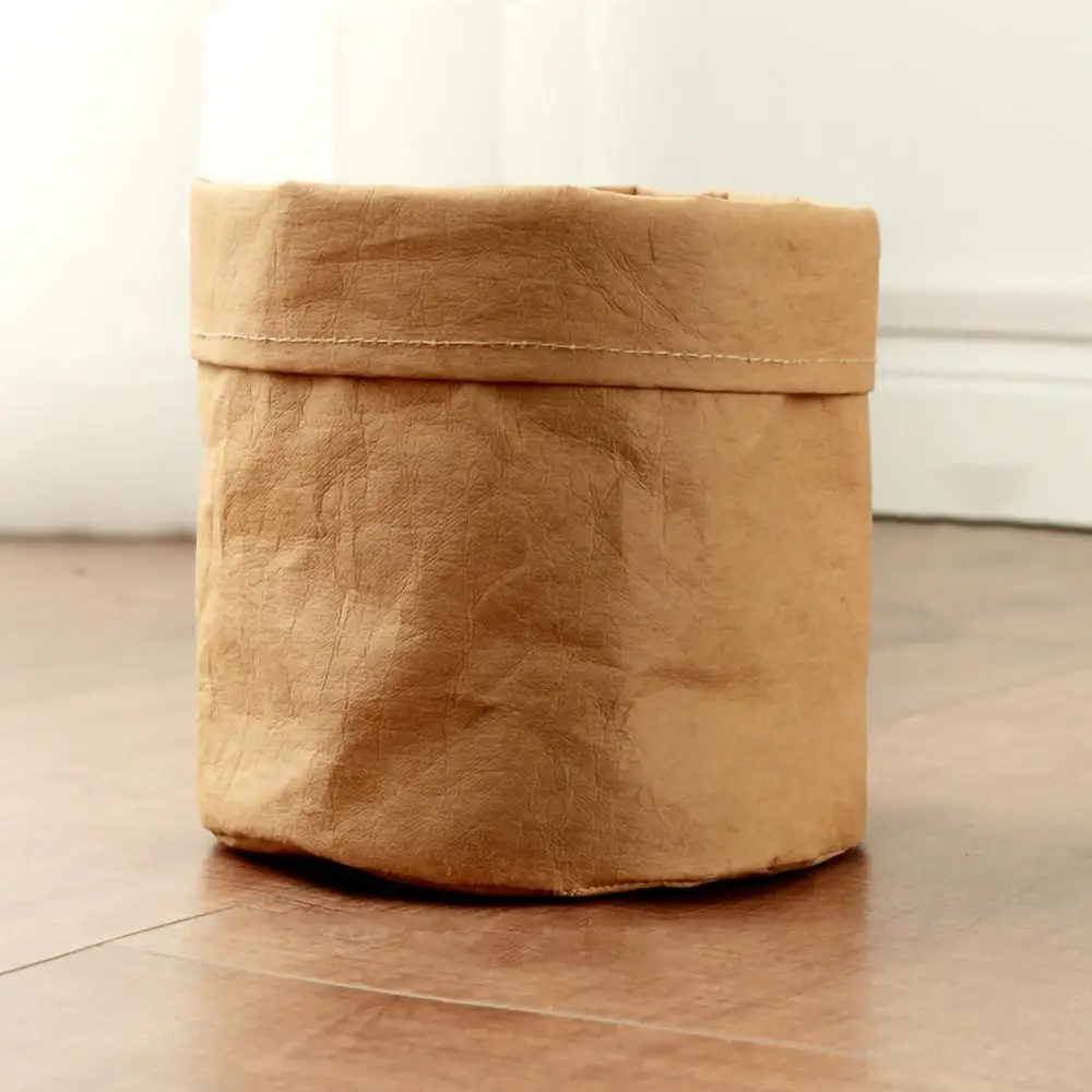 Garden Flower Pot Waterproof Eco-friendly Kraft Paper Pots Plants Multifunction Reuseable Plant Bag Supplies Decoration