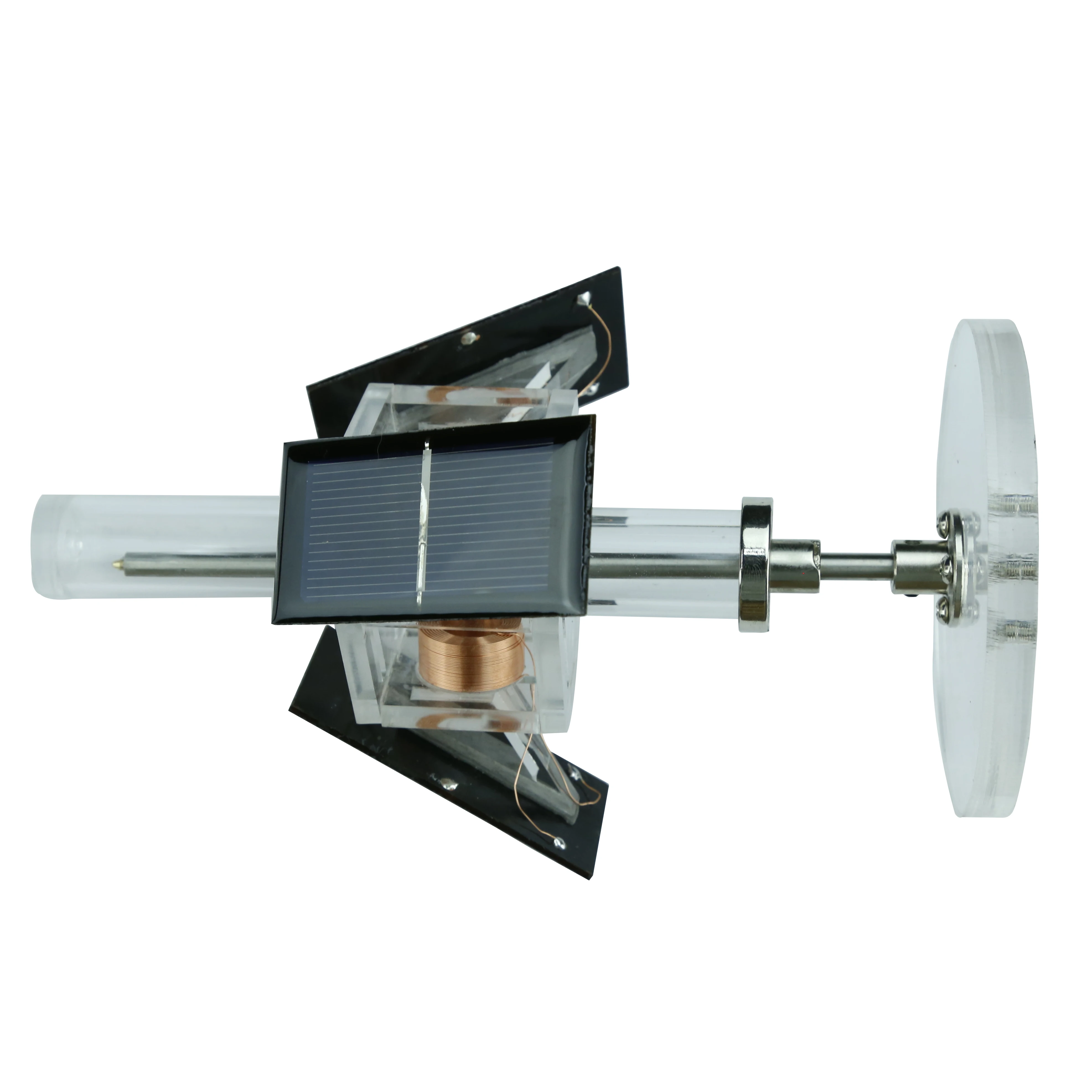 Магнитная левитация, солнечный двигатель, трехсторонний вертикальный бесщеточный двигатель, «сделай сам», креативные подарки