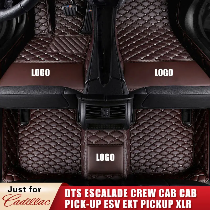 

Custom Car Floor Carpets for Cadillac DTS Escalade Crew CAB Cab Pick-up ESV EXT Pickup XLR Convertible Saloon Suv Auto Foot Mats