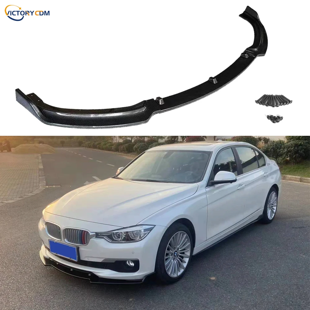 

Car Front Bumper Splitter Lip Spoiler Diffuser Protector Guard suitable for BMW 3 Series F30 F35 standard car styling 2012-2019