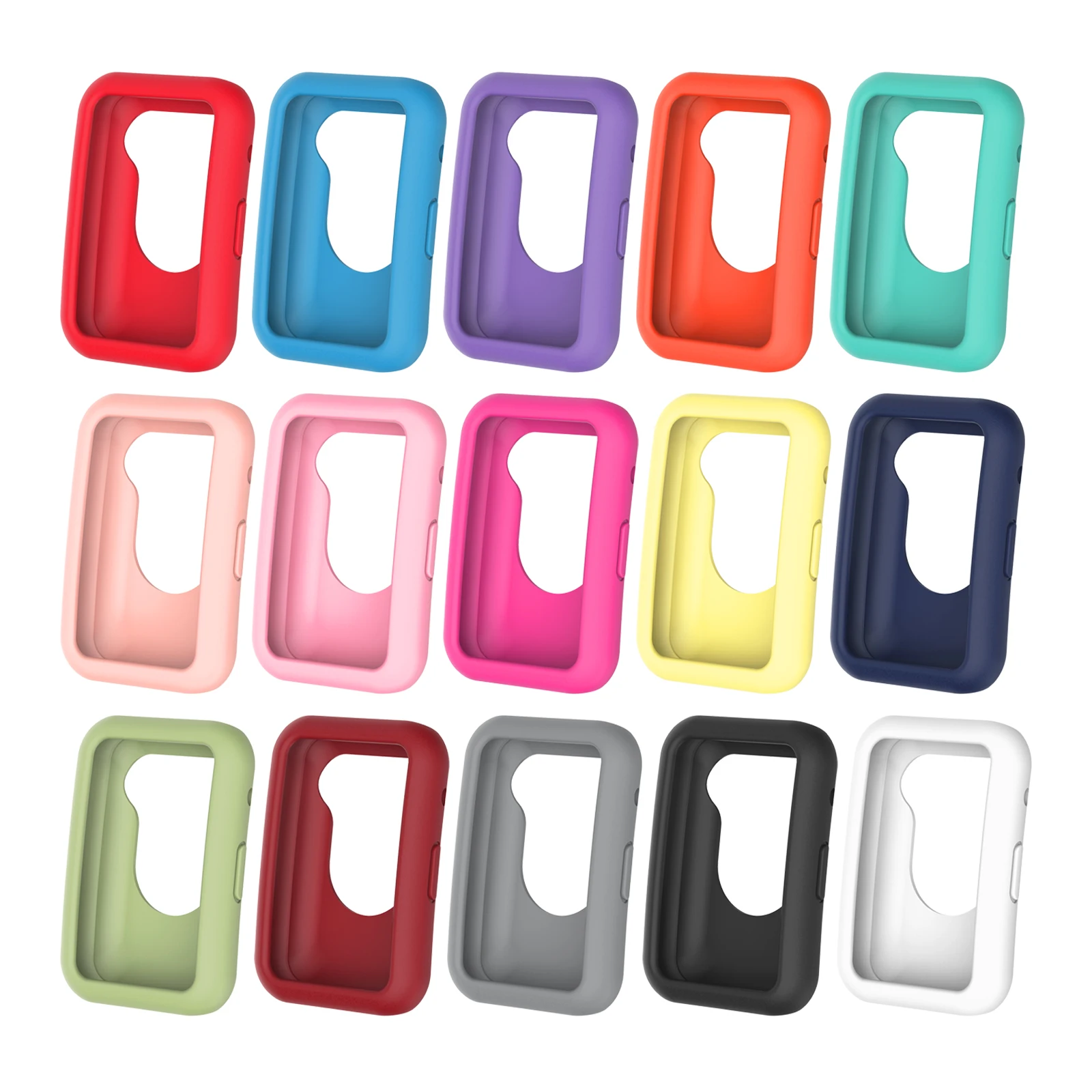 Étui de protection en Silicone souple coloré, coque de protection, pour montre Huawei smrat, nouveau