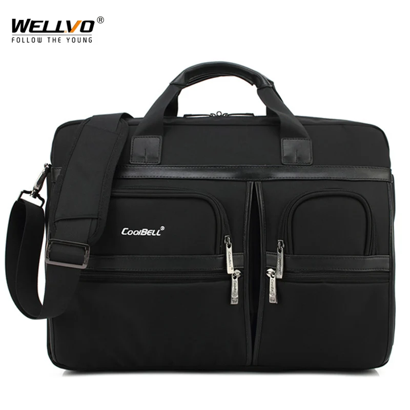 Simple Brand Business Men Briefcase Bag Luxury Laptop Bag Women Large Capacity Shoulder Bag Men\'s Shockproof Satchel Bags XA155C