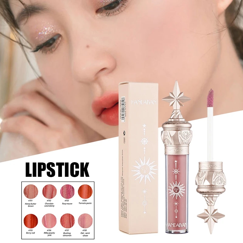 Colors Moisturize Finish Lip Glaze Long Lasting Moisturizing No Fading Non-stick Lipstick Cosmetics Lip Makeup