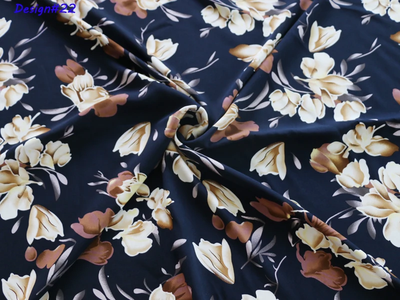 1 Meter X 1,35 Meter Hochwertiger Viskose-Stoff Rayon-Popeline Kleider- und Hemdenmaterial Großhandel – Detail 40