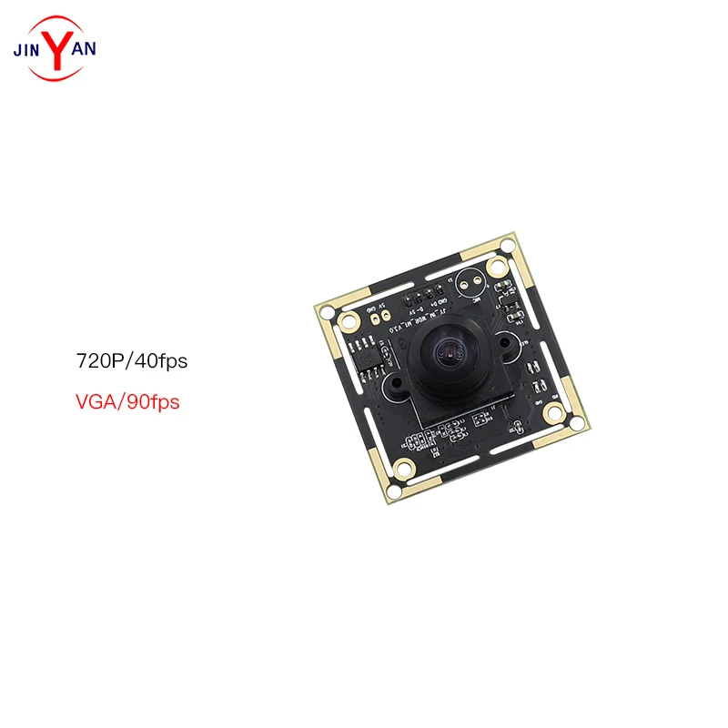 Himax HM1246 720P @ 40fps VGA @ 90fps ampla dinâmica USB2.0 Android IOS padrão UVC driver módulo de câmera grátis