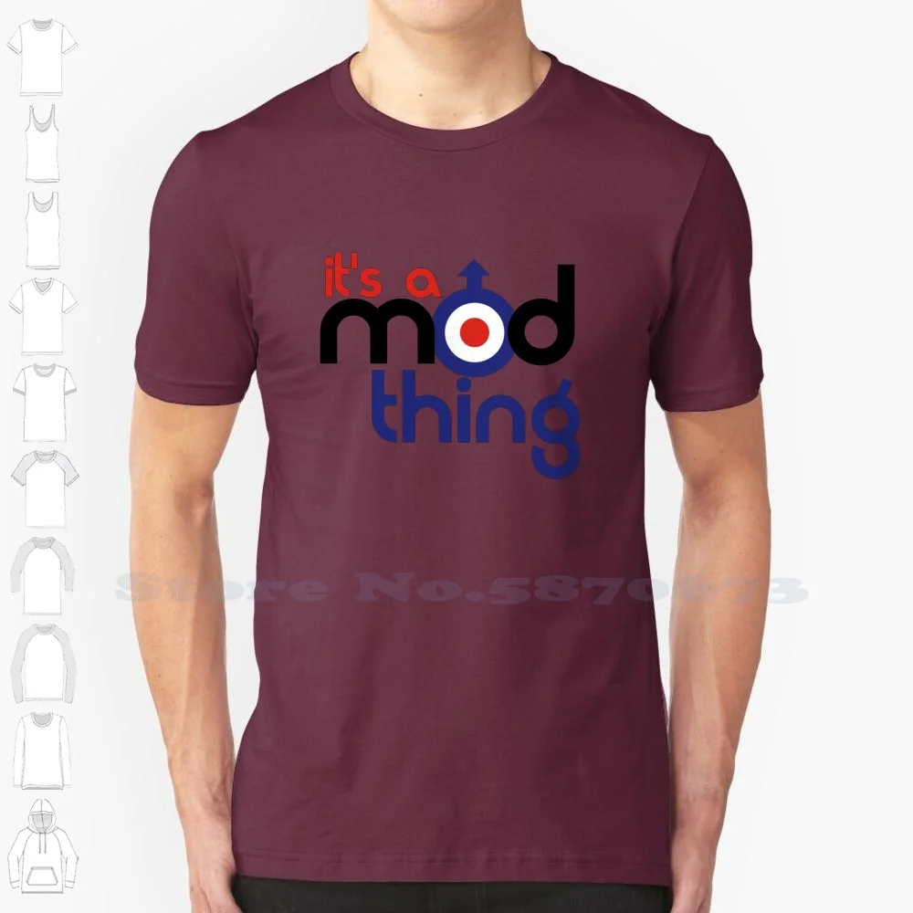 It's A Mod Thing Cool Design Trendy T-Shirt Tee Mod Lambretta Quadrophenia Its A Mod Thing The Who Scooter Scooter Rally The