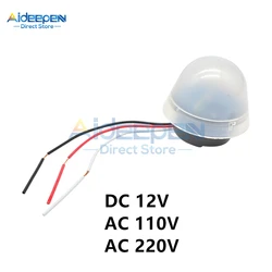 AS-20 DC 12V AC 110V 220V 10A 敏感自動フォトセル街路灯防水スイッチ制御フォトスイッチセンサースイッチ