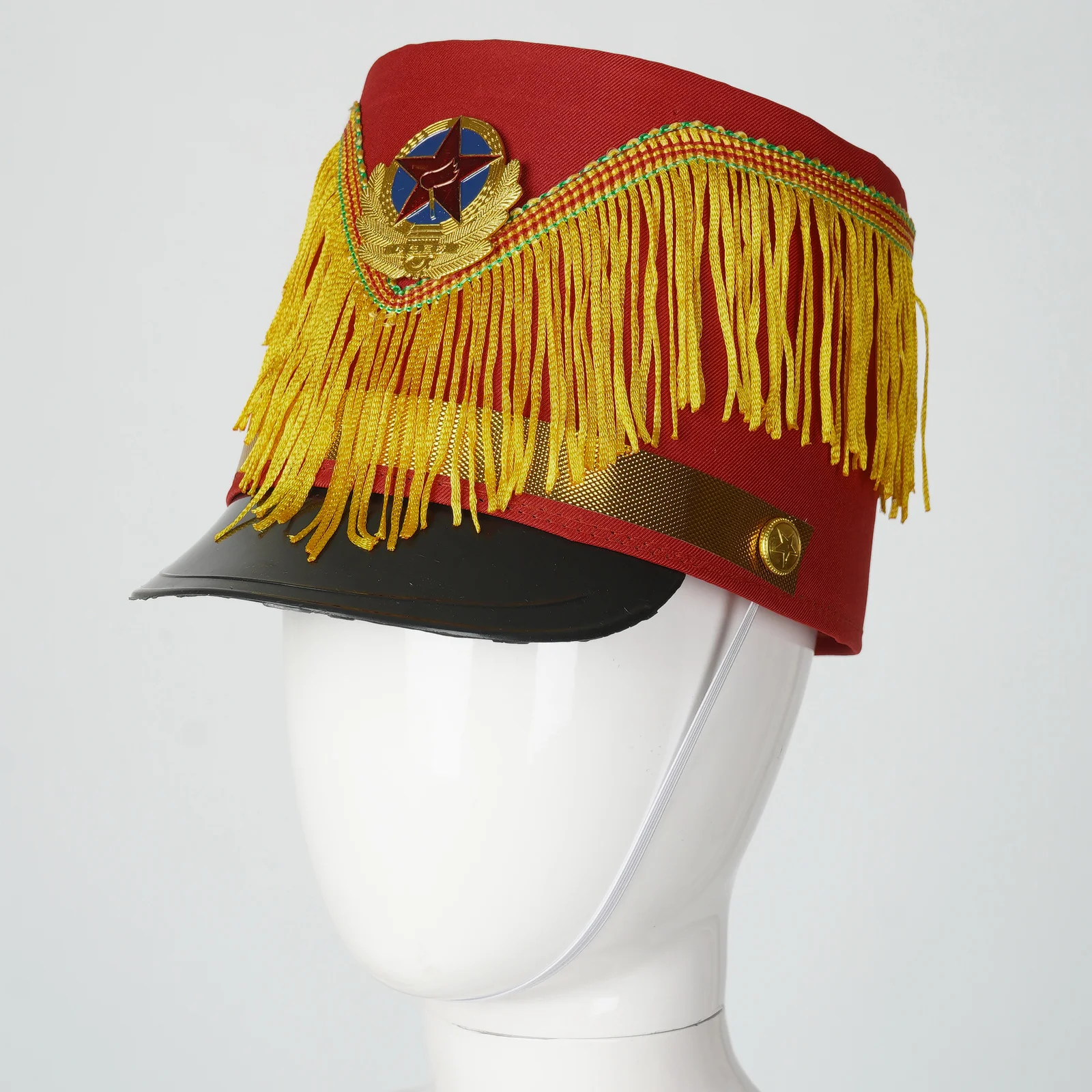 Sombrero de soldado de juguete para niños y niñas, sombrero de banda de tambor, gorra de Guardia Real de Honor, disfraz de Cosplay de Halloween, accesorios para actuaciones en escenario