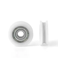 U groove ball bearing 0521UU BU0521 BU0521U 605ZZ 625ZZ 605 U605 window and door 5*21*7mm funature pulley coated