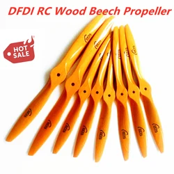 DFDL High-efficiency CW Wood Beech Propeller For RC Nitro engine and Gasoline engine Airplane