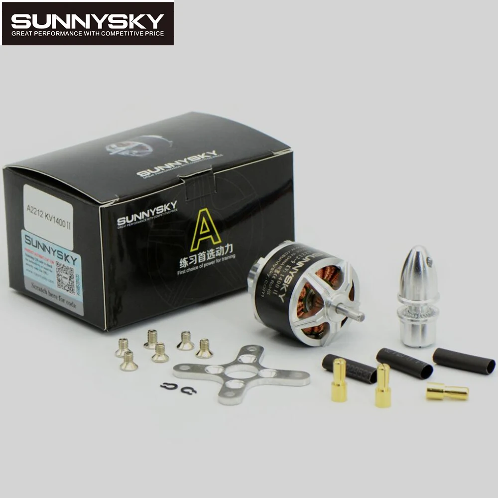 Sunnysky A2212 980KV 1400KV 3-4S Brusheless Motor For F450 Quadcopter Drone RC Airplane