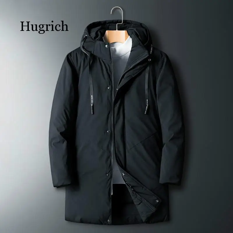 Large Size Thick Warm Winter Hooded Cotton Jacket High Quality Brand Clothing Men\'s Casual Loose Parka