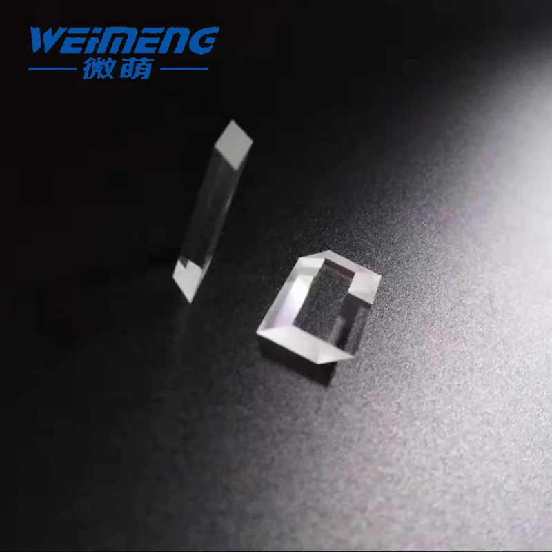 Weimeng rhombic prism laser lens 18.5*3.3*5.6mm 400-700nmAR H-K9L optical glass material  for  laser cutting  welding marking machine