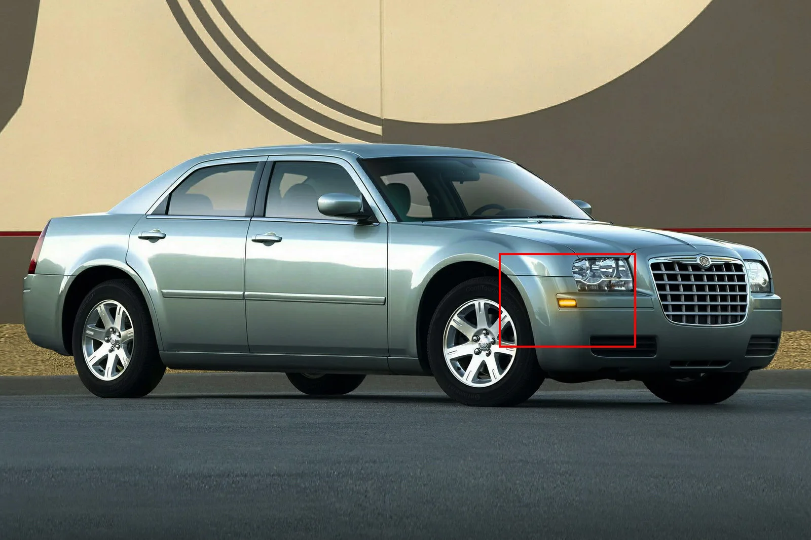 ANGRONG 2X для 2005-2014 Chrysler 300 Янтарный Светодиодный Боковой индикатор маркер ретранслясветильник черные линзы