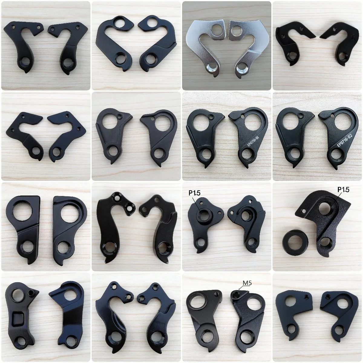 1PC Bicycle Parts Mech Dropout For Scott Giant Merida Orbea Rear Derailleur Hanger Trek Cube Hanger Extend Number 165-180