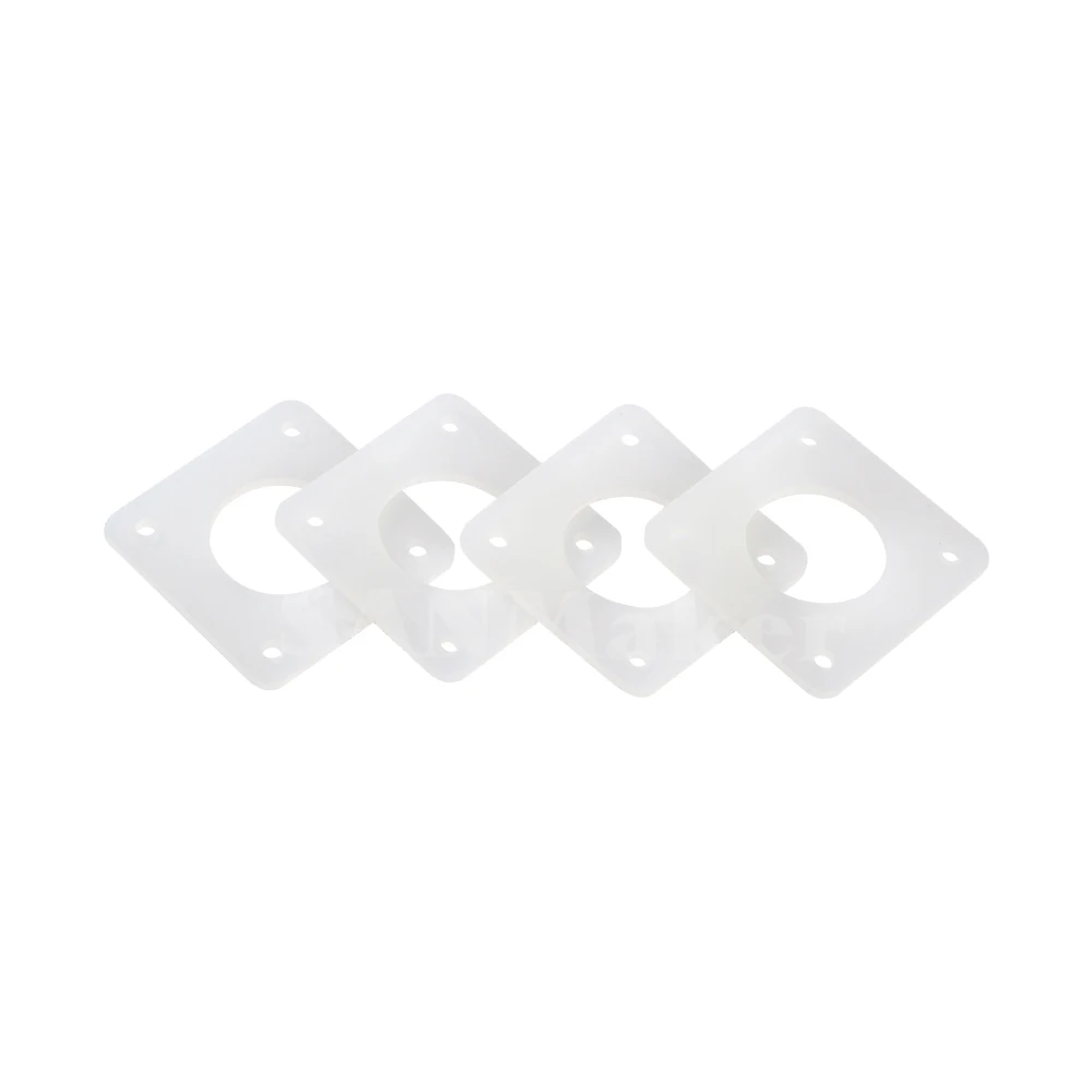 1Pcs Nema  17 Stepper Motor Shock Absorber Damper Cork Gasket Silicone Gasket 2mm Damper Isolator For 3D Printer Motor