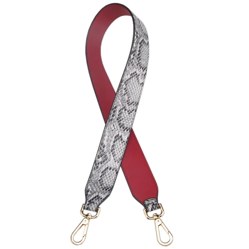 Correas con estampado DIY para mujer, asa de cuero PU reemplazable, accesorios Multicolor para bolso de hombro, 90cm, envío directo