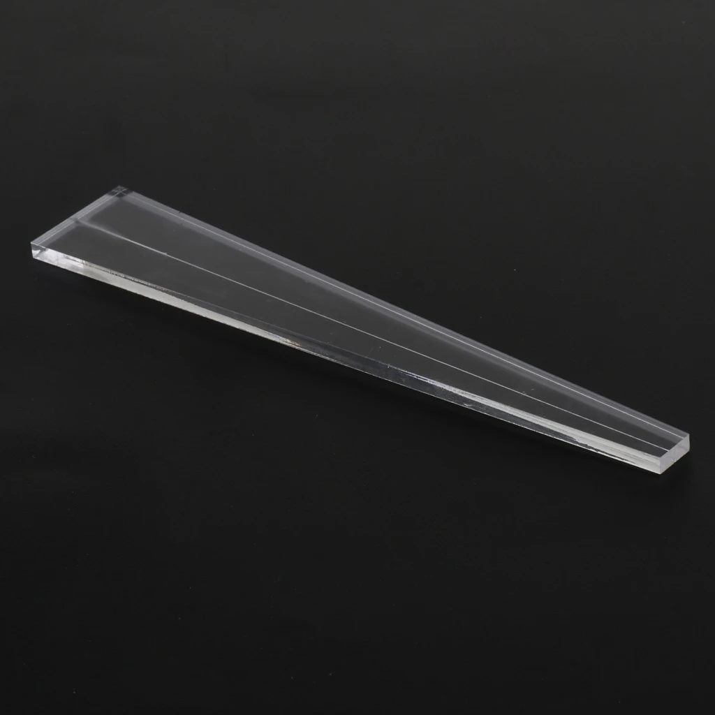 Transparent Guitar Acrylic Auxiliary Template for Guitar Making Production