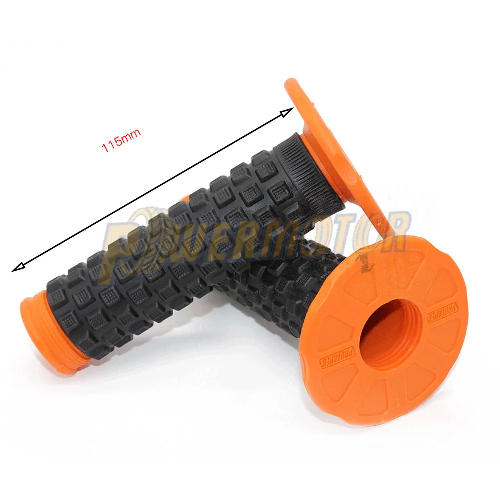 Motorcycle Grip Pro Taper Handle Grips Rubber 22mm Double Color Pillow Top Moto for Motocross Dirt Bike Moto Accessories Parts