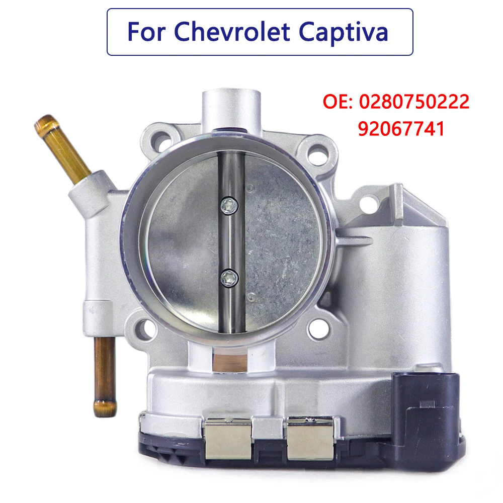 

0280750222 92067741 Throttle Body for Opel Chevrolet Captiva 2006/06-2011/12 C100 C140 2.0 2.4 Throttle Valve