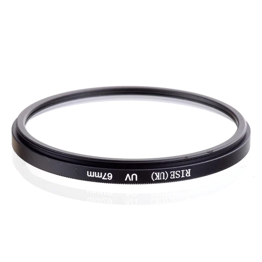 New arrival 10pcs/lot RISE(UK) 67mm Ultra-Violet UV lens Filter Protector for Nikon Canon Sony Pentax Sigma OM