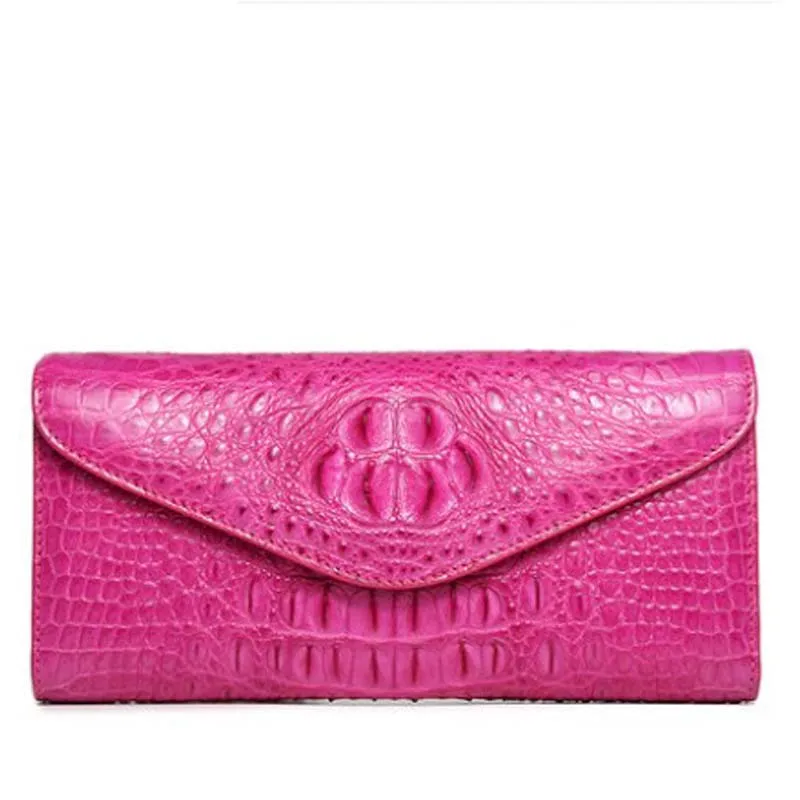 langhao wallet  The high-quality goods  crocodile  Hand bag  female  long  The wallet  Europe and the United States  handbags