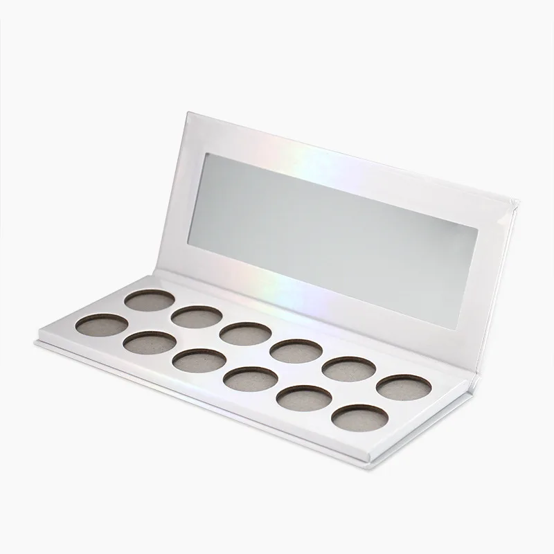 50 Piece 4 Holes 9 Holes 12 Holes Eyeshadow Palette Customization Pearl Sequins Matte Glitter Highlighter Make up Private Label