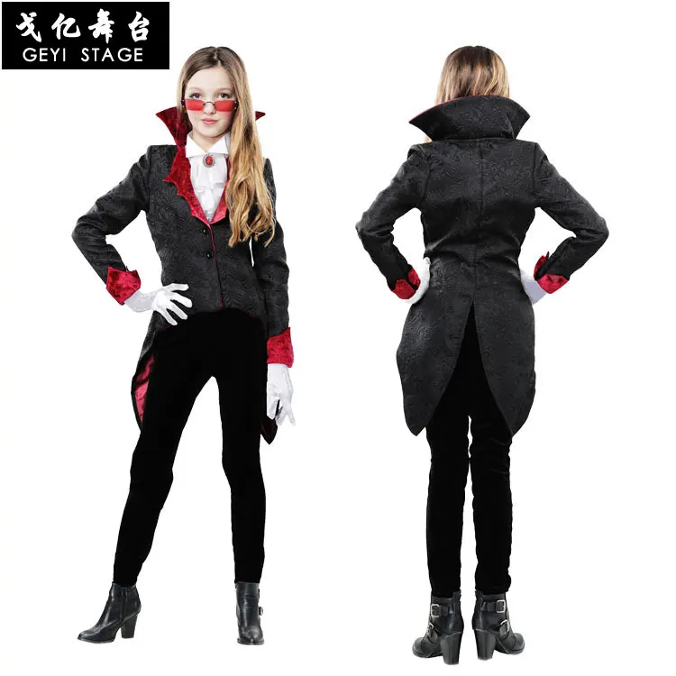 Halloween angel and demon theme adult children female fashionable vampire devil cosplay costume suitable for any figure