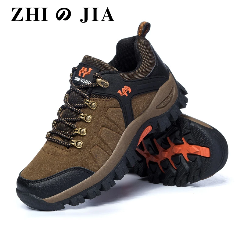 2025 New Brand AutumnFashion Outdoors Sneakers Waterproof Men\'s Shoes Mens Combat Desert Casual Shoe Plus Size 36-47freeshipping