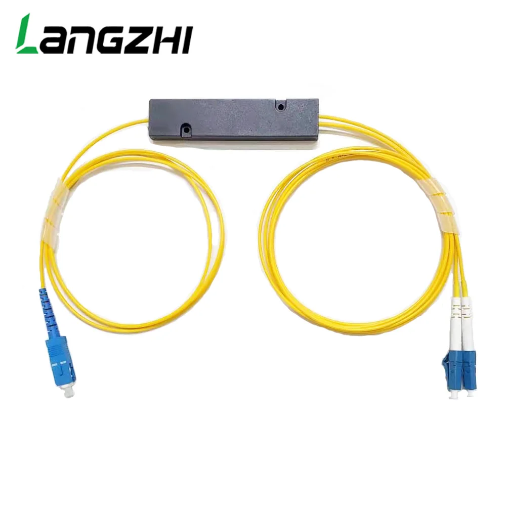 SC/UPC-LCUPC PLC 1x2 fiber optic  Optical splitter