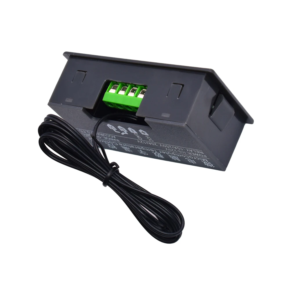 W3230 12V 24V AC110-220V Probe line 20A Digital Temperature Control LED Display Thermostat With Heat/Cooling Control Instrument