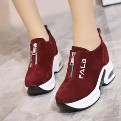 Women's Sneakers With Platform Womens Shoes Casual Woman Wedge Basket 2024  shoes Tennis Female Thick Woman's autumn Trainers