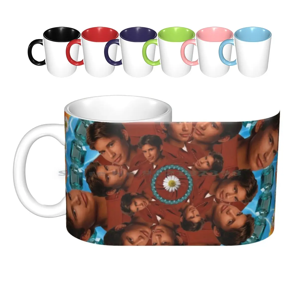 You Down With Jtt ? Ceramic Mugs Coffee Cups Milk Tea Mug Jtt 90s Jonathan Taylor Thomas Nostalgia Bowl Cut Pop Idol Daisy Gem