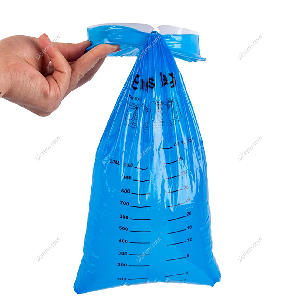 Trash Bag 1000ml 50pcs Household garbage bags Disposable Emergency Bag Portable Travel Car Sickness Nausea Pe Vomit Trash Bag