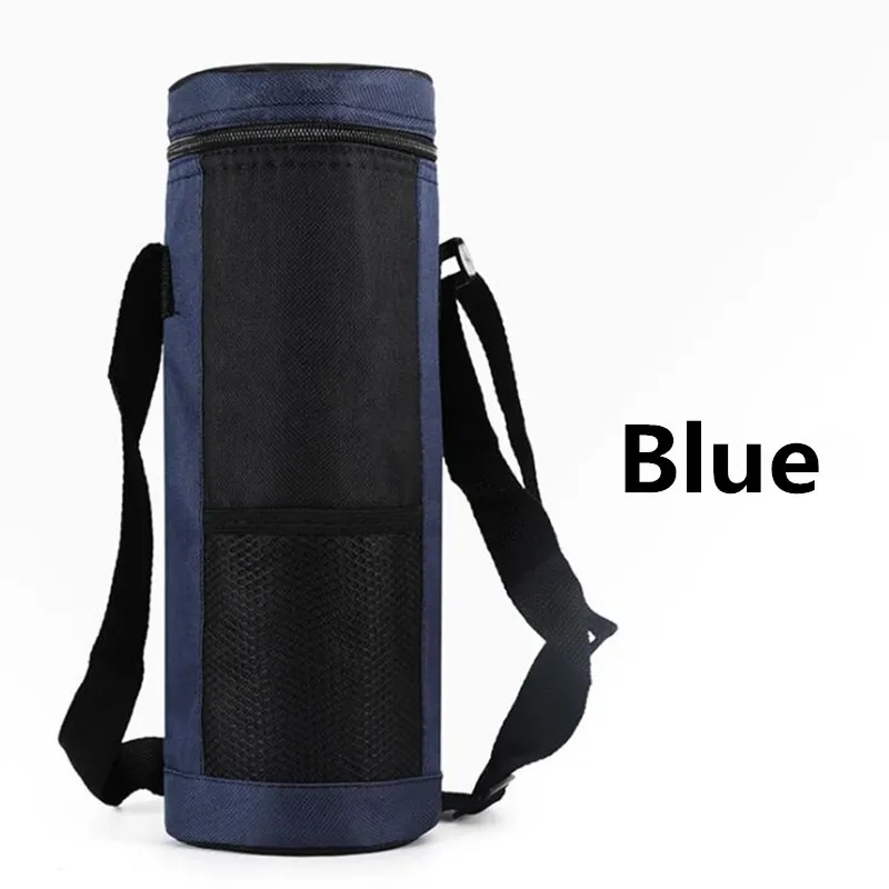 Outdoor Camping Water Bottle Cooler Bag Universal Water Bottle Bag Large Capacity Thermal Insulation Bag Camping Accessories