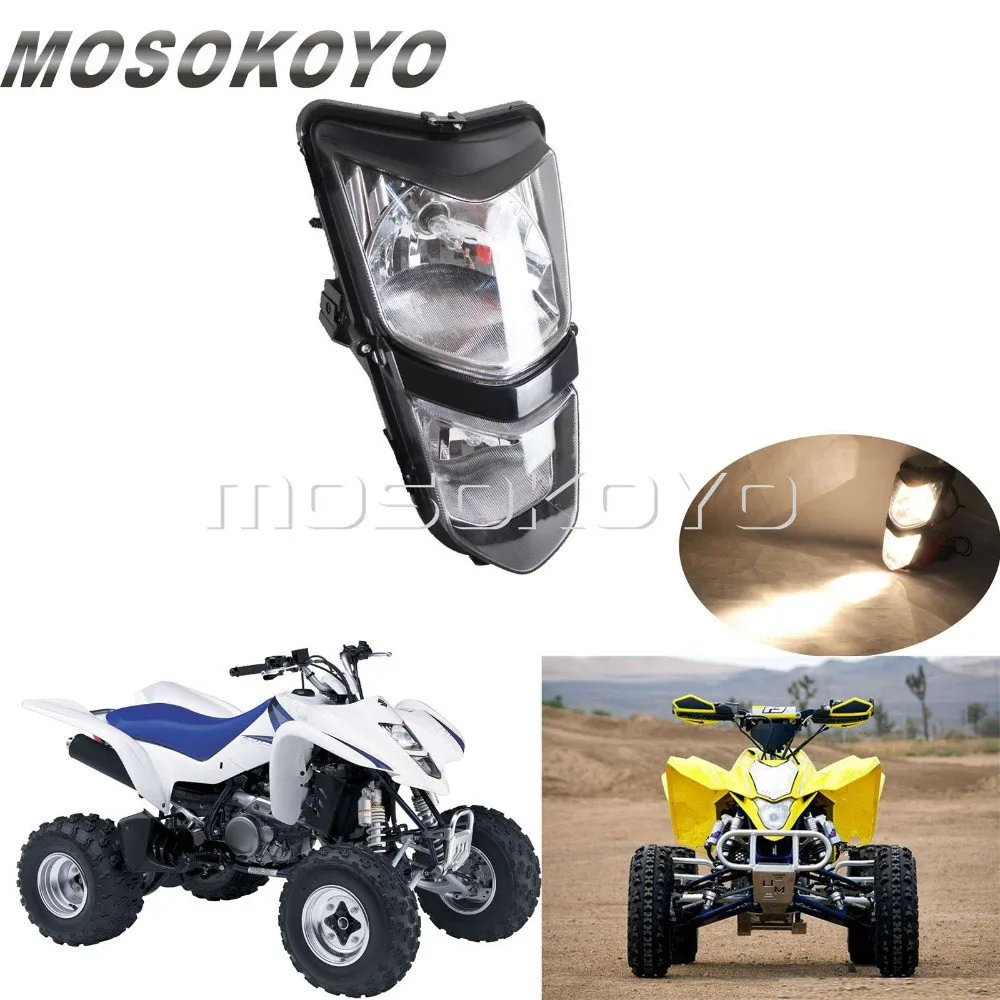 Motocykl 12V/25W reflektor podwójny podwójny reflektor dla Suzuki ATV Quadsport LTZ 400 LT-Z400Z LTZ400 2003-08 Kawasaki KFX400 KSF400