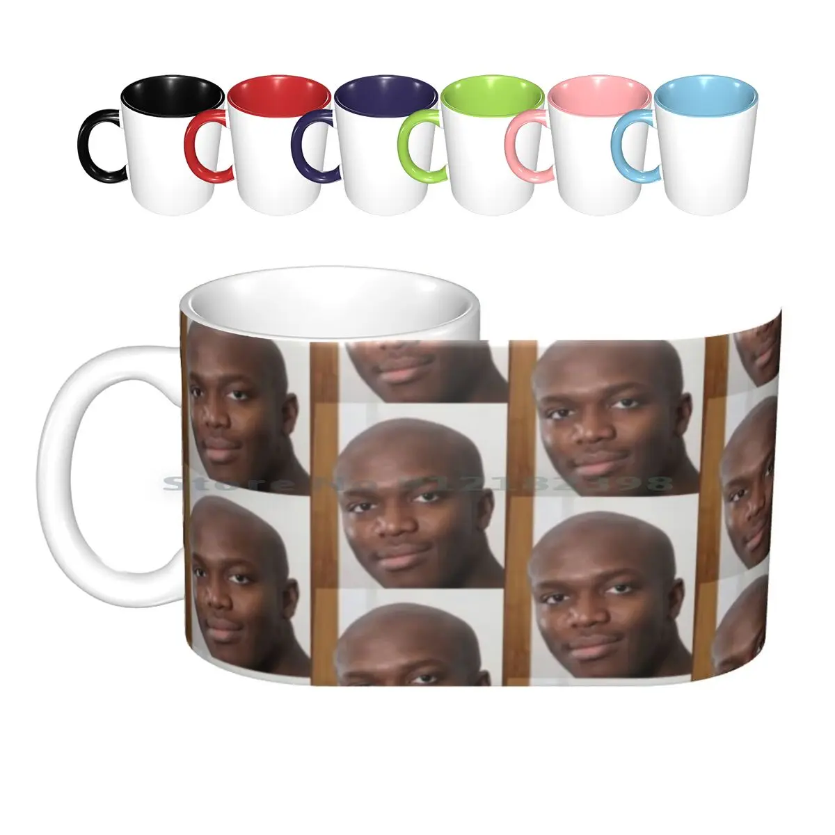 Ksi Ceramic Mugs Coffee Cups Milk Tea Mug Ksi Sidemen Bald W2s Youtube Logan Paul Jake Paul Miniminter Creative Trending