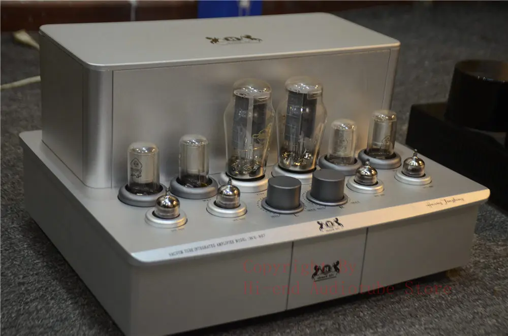 Vacuum Tube Amplifier High Fidenlity Stereo Audio Amplifier 12AU7 Preamplifier Fashion Audio ODM Factory Best Seller