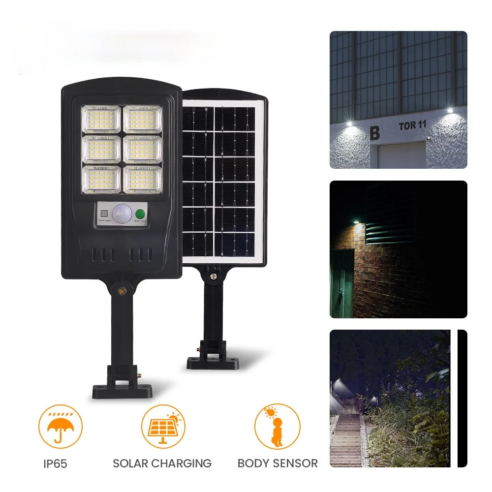 

Infrared Sensor Solar Light LED Small Street Light Outdoor Sports Sensor Waterproof Wall Light 120LED Wall with Light