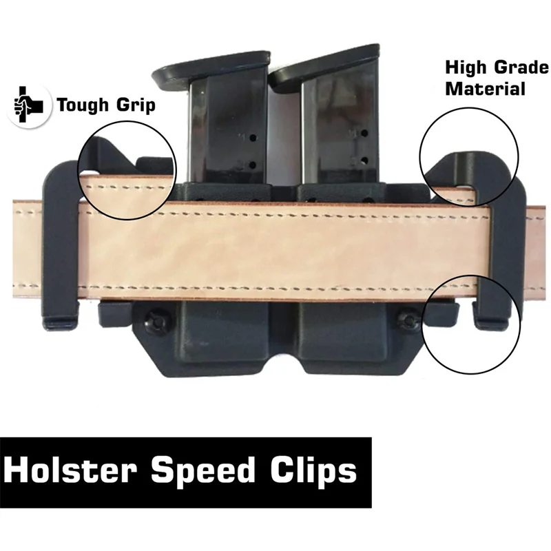 1คู่ Kydex มีด Scabbard เอวคลิปอะไหล่ Kydex IWB Holster คลิป K Sheath เอวคลิปอุปกรณ์เสริม