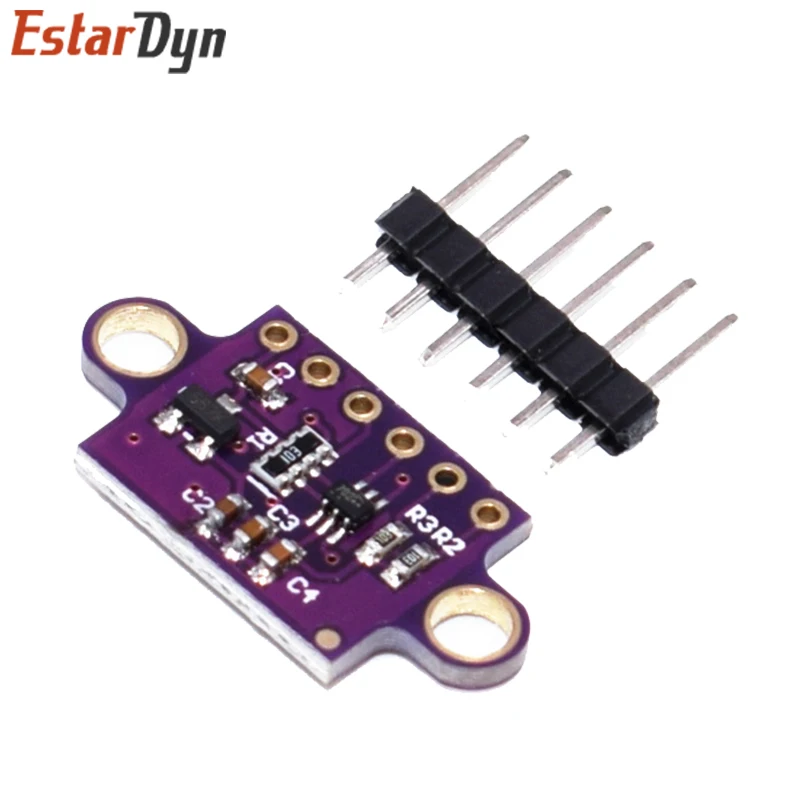 VL53L0X Time-of-Flight (ToF) Laser Ranging Sensor Breakout 940nm GY-VL53L0XV2 Laser Distance Module I2C IIC 25MM*10.7MM