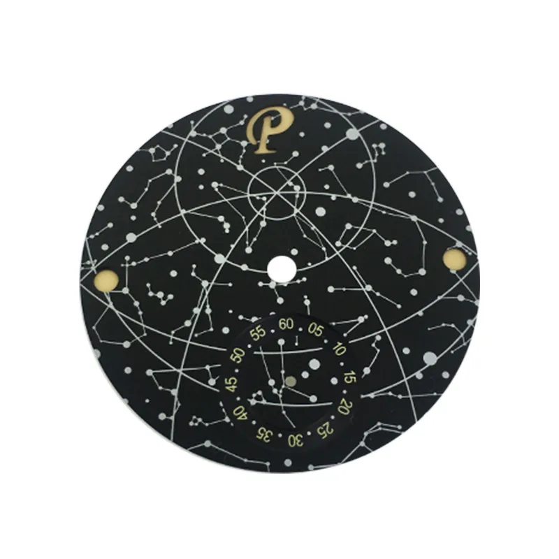 36mm Uhr Ersatz Zubehör Zifferblatt Platte Kleine Sekunde Bei 6 Für ST3620 ETA 6498 Uhr Bewegung