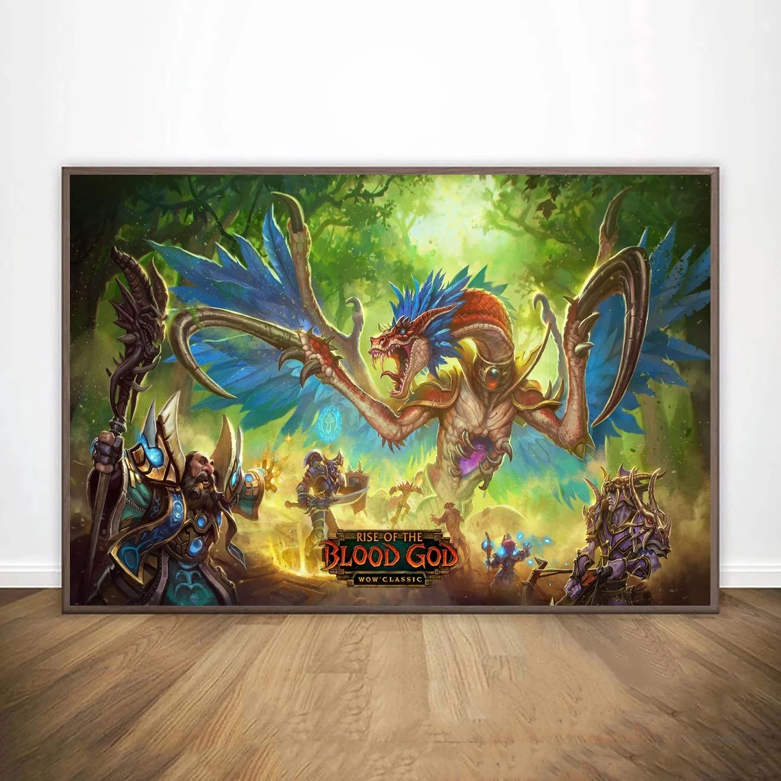 World of Warcraft Game Poster Print Home Decoration Wall Painting (No Frame)