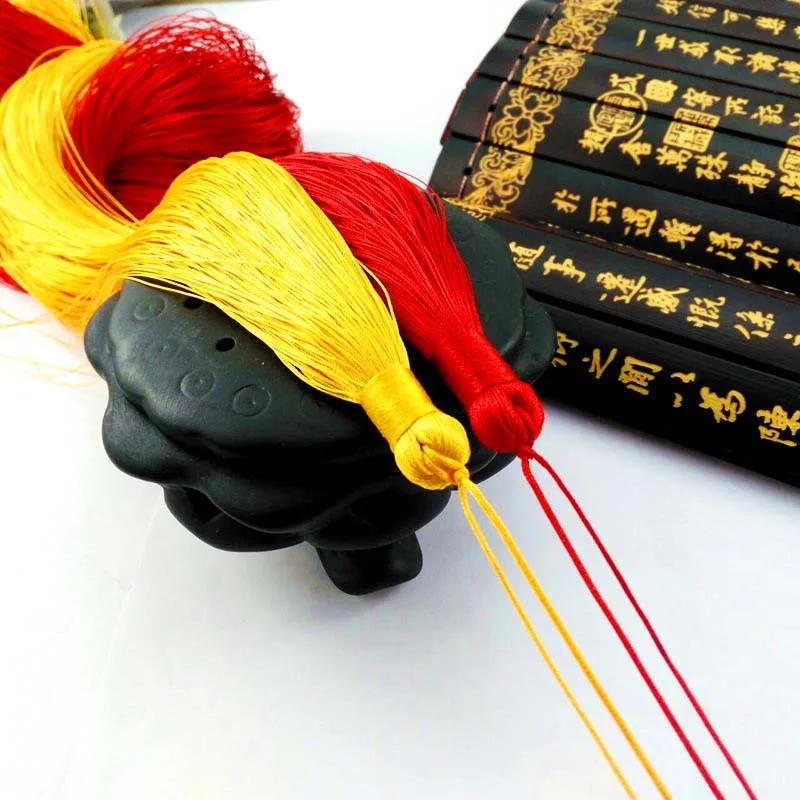 1PCS 50CM Overlength Silk Tassel Fringe Brush Tassels Trim DIY Craft For Sewing Curtains Accessories Decor Jewelry Finding