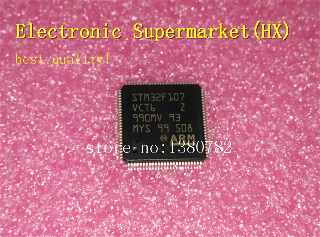 

Free Shipping 10pcs/lots STM32F107VCT6 STM32F107 32F107 LQFP-100 New original IC In stock!