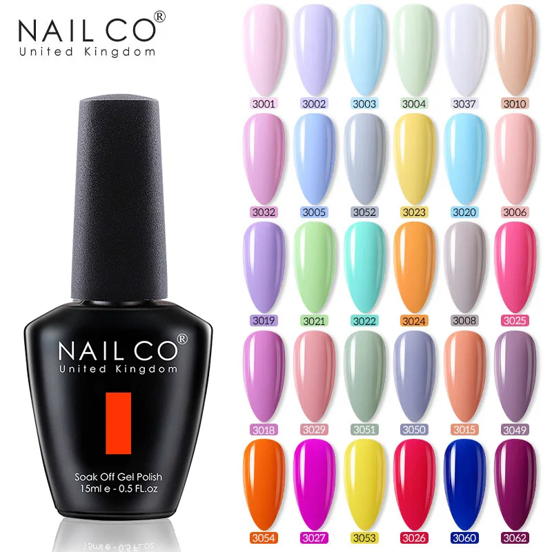 

Гель-лак для ногтей NAILCO Nude светильник цветов, 15 мл, удаляемый замачиванием, УФ-гель для ногтей полуперманентный, для нейл-арта